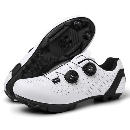 T168 Cross-border New Lockless Cycling Shoes Men's Road Car Lock Shoes Breathable Bicycle Shoes Non-lock Mountain Bicycle Shoes