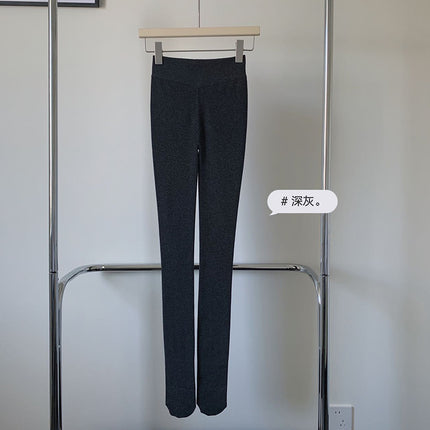 Three-Section Pressure-Reducing Sheep Wool Pantyhose for Women, High-Waisted, Tummy Control, Slimming, Warm Leggings Collection, Bare-Leg Effect Magic