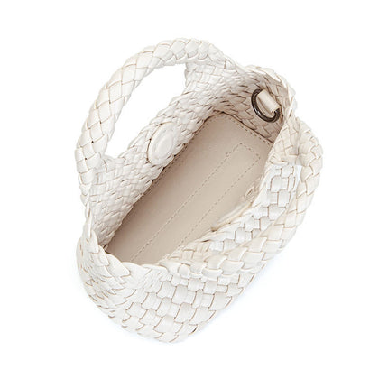 PU Woven Chain Mini Bag Women / Mini Sac Chaîne Tressé PU Femme