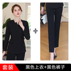 Black top + pants / 3XL