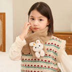 2#-cs02435c right angle bunny khaki / 60-80cm