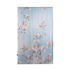 Fhz24-9389-1 double layer towel white magnolia blue powder / 170*55cm (with gift box)