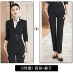 Black suit + pants / S