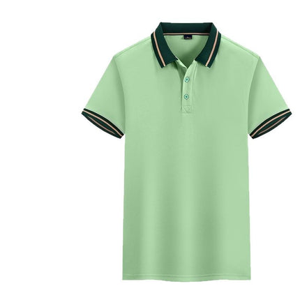 Ice Silk Cotton Catering Work Clothes T-Shirt Short-Sleeved Milk Tea Hot Pot Restaurant Summer Waiter Polo Shirt Custom Logo