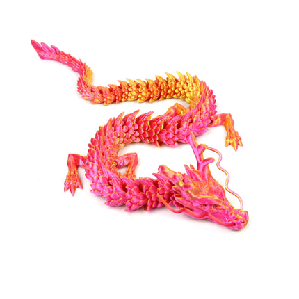 3D Printed Dragon Ornaments Cross-Border Popular Dragon Egg Chinese Dragon Toys Crafts Stall Wholesale Creative Hand-Made Gifts