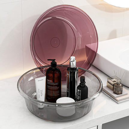 Transparent Thickened Plastic Washbasin / Bassine Plastique Transparent Épaisse