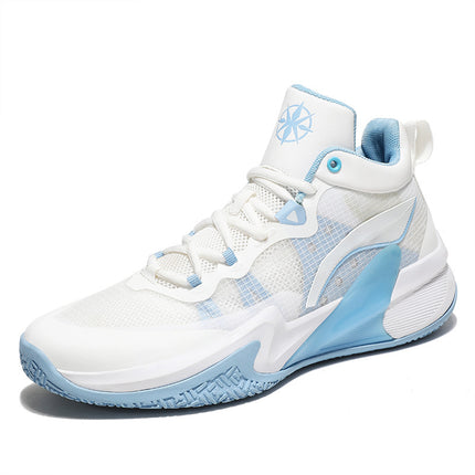 Summer Basketball Shoes Men's and Women's Rubber Sole Sound Breathable Practical Sneakers Student Competition sneaker Cross-border New