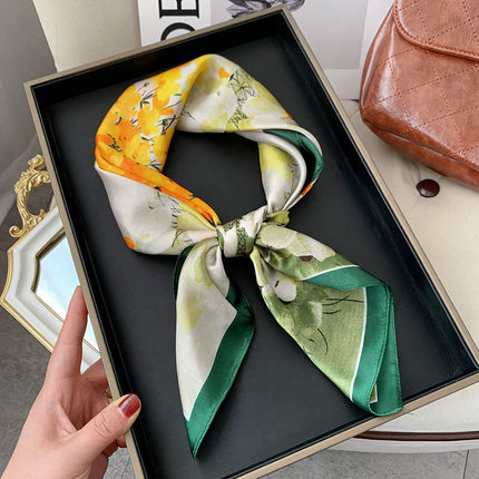 70 square scarf scarf French women's high-end sense scarf all-match 2024 new matching village shirt scarf scarf wholesale