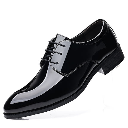Men's Shoes Business Dress Shoes Men's All-match Fashion British Trendy Groom Shoes Men's Casual Shoes