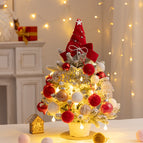 45cm pe snow tree red