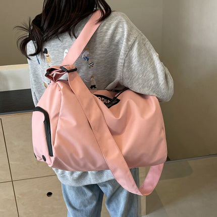 Fashionable, Lightweight and Breathable Sports Fitness Bag, Large Capacity Dry and Wet Separation Swimming Training Bag, Simple Portable Travel Bag
