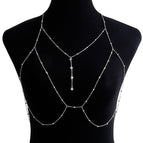 White k body chain