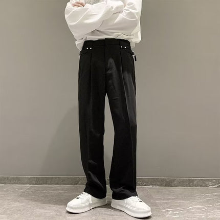 Cold Style Pants 2023 Casual Pants Men's Unique Design Yuppie Style Men's Casual Pants