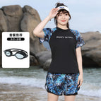 6187 black + swimming goggles / M80-94