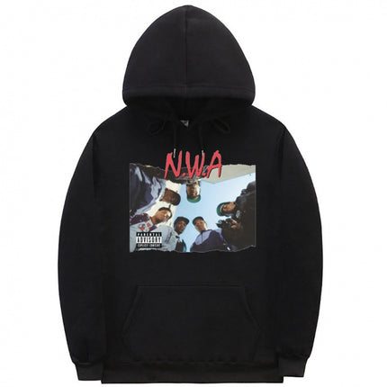 [Cross-border European Code] Gangsta Rap n. W.A NWA Hip Hop Music hoodie