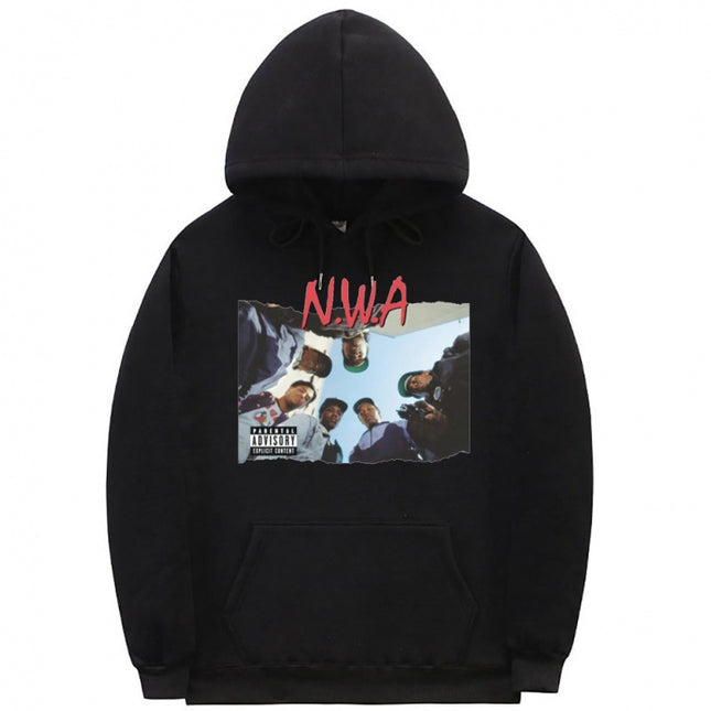 [Cross-border European Code] Gangsta Rap n. W.A NWA Hip Hop Music hoodie