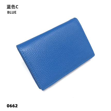 in stock Japanese classic high-rise leather business card bag head layer cowhide business large capacity Japanese business card bag wholesale