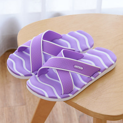 Home Eva Slippers for Women, Non-Slip Bathroom Bathing Slippers for Men, Summer Outdoor Wear, Beach Trendy Slippers, Factory Direct Sales