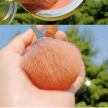 Rose Gold Powder Blush Brush Professional Make Up Brush Large Cosmetic Face Cont Cosmetic Face Cont brocha colorete Make Up Tool