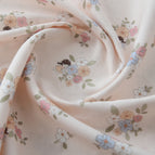 Fabric width 2.5m x 1.0m price / White dew condenses flowers