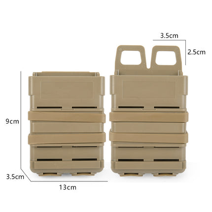 Cross-Border Amazon Mag Accessory Bag (556) Medium Vest Accessory Box Double Molle Quick Dial Clip Box