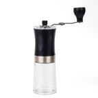 Hd-a93 glass coffee grinder + top adjustment + folding handle