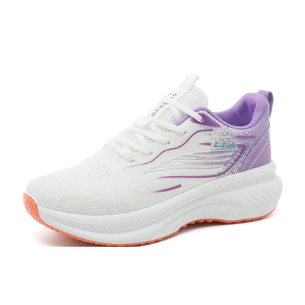 K2515 new breathable board shoes 2025 spring and summer thick-soled increased wear-resistant gradient casual college board shoes
