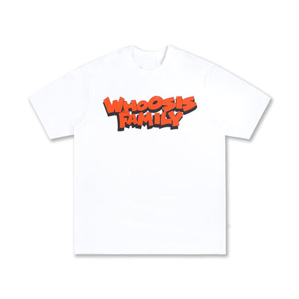 Fun Graffiti Popping Letter Print Short-Sleeved T-Shirt Hip-Hop Oversize Original National Fashion Brand Loose for Men and Women
