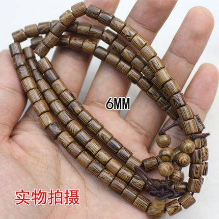 Factory wholesale Wen play wooden beads bracelet 108 beads for men and women lovers jewelry gift chicken wings wooden bracelet