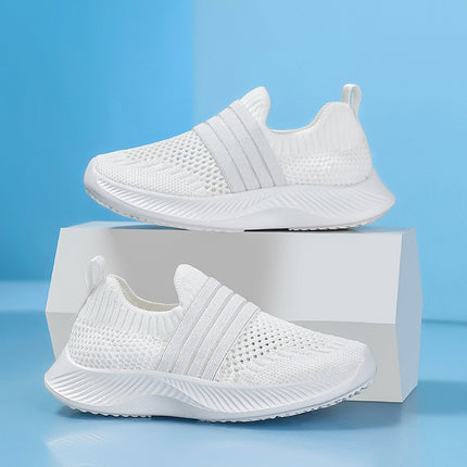 Boys Shoes Children's Sneakers Summer Single Mesh 24 New Breathable Mesh Shoes Single Mesh Slip-on Mesh Shoes for Girls
