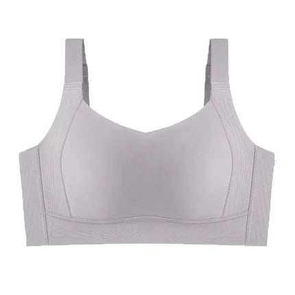 Glow Surface Non-Traceless plus size Underwear Women's Parammary Thin Large Chest Small Bra No-Rings Comfortable Bra