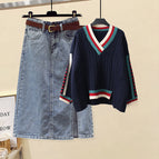 1509 navy blue top [single piece] / M [recommendation 40-50kg ]