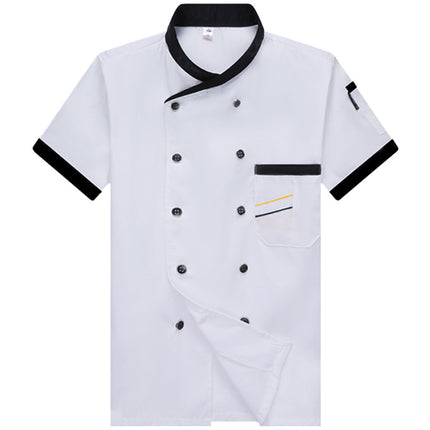 Winter Chef Work Clothes Men's Long Sleeve Winter Restaurant Kitchen Clothes Autumn and Winter Chef Clothes Autumn and Winter Clothes Women