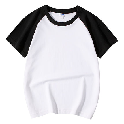 Nezha and Ao Bing Style Pure Cotton T-Shirts, Round Neck Cultural Shirts, Class Uniforms, Kindergarten Group Wear, Casual and Versatile