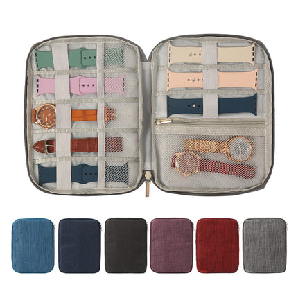 Watch Strap Storage Bag, Kidsren's Smart Watch Storage Clutch Bag, Accessories, Digital Products, Data Cable, Travel Handbag
