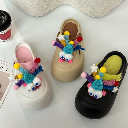 Shake Stick Clogs for Women 2026 Spring and Summer New Style Cute DIY Shoe Decorations Detachable Trendy Shoes