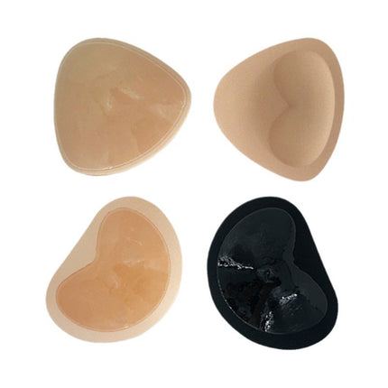 Self-Adhesive Invisible Biological Silicone Push-Up Breast Pad Thickeneded Seamless Summer Intimates Swimsuit Bikini Breast Pad Insert for Women