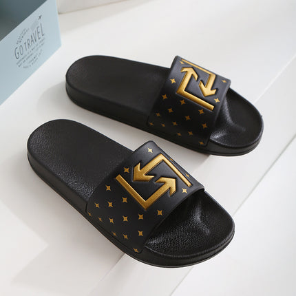 Home Slippers Women's Indoor Bathroom Non-slip Sandals Summer Outdoor Casual Fashion Slippers Outdoor Couple Slippers