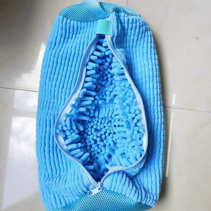 New Lazy Cross-Border Shoe Brush Bag, Special Shoe Washing Bag for Washing Machine, Anti-Deformation, No Harm to Hands, Household Machine Washable Shoe Care