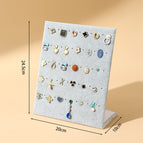 Small 60-hole gray earring board