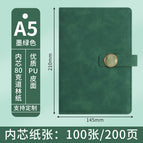 A5 plastic buckle-dark green