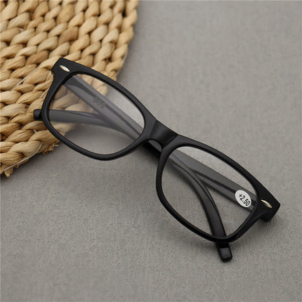 New stall running Jianghu reading glasses for men and women HD resin fashion ultra light old glasses wholesale