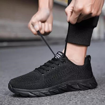 Men's Shoes 2024 Autumn New Mesh Breathable Sports Casual Shoes Men's Soft Sole Running Shoes