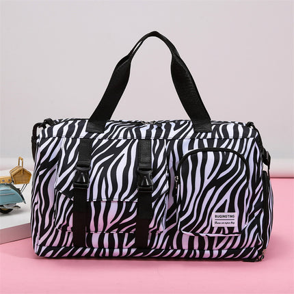 Cross-border New Large Capacity Bag Women's Summer High-end Niche Travel Bag Fashion Printed Crossbody Luggage Bag