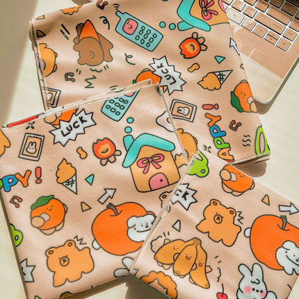 P person makeup bag hundred patch cloth camera liner wrapping machine magic cloth photography lens storage folding cloth self-adhesive cloth