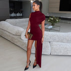 Burgundy / S