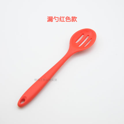 Food Grade Silicone Spoon, Kidsren's Safety Table Spoon, High Temperature Resistant Non-Stick Pan, Student Spoon, Baby Food Supplement Mixing Spoon