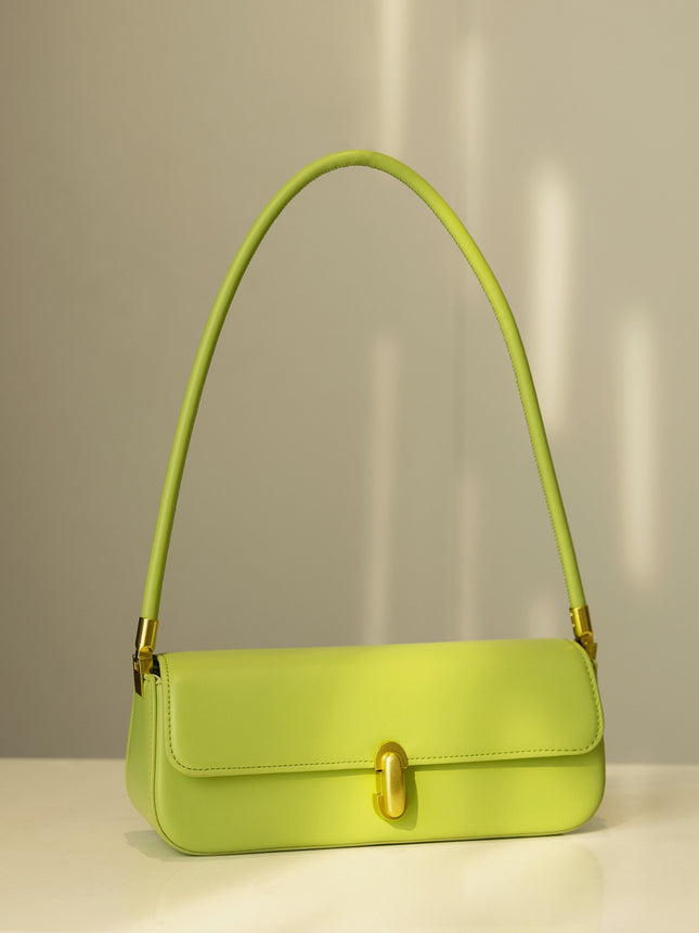 Fashion Women's Bags Wholesale 2026 Spring/Summer New French-Style Underarm Baguette Bag Versatile Trendy Shoulder Handbag Commuter Bag