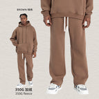 Straight pants-brown / S