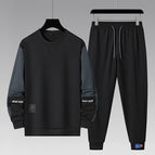 6177 suit plus velvet black / M
